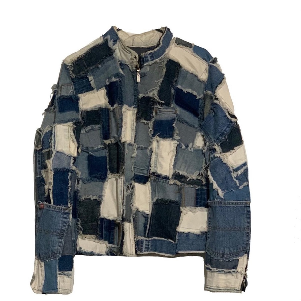 1/1 ONE OUT OF ONE HAND SWOED DENIM JACKET